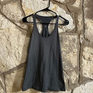 Lululemon striped workout Racerback tank size medium